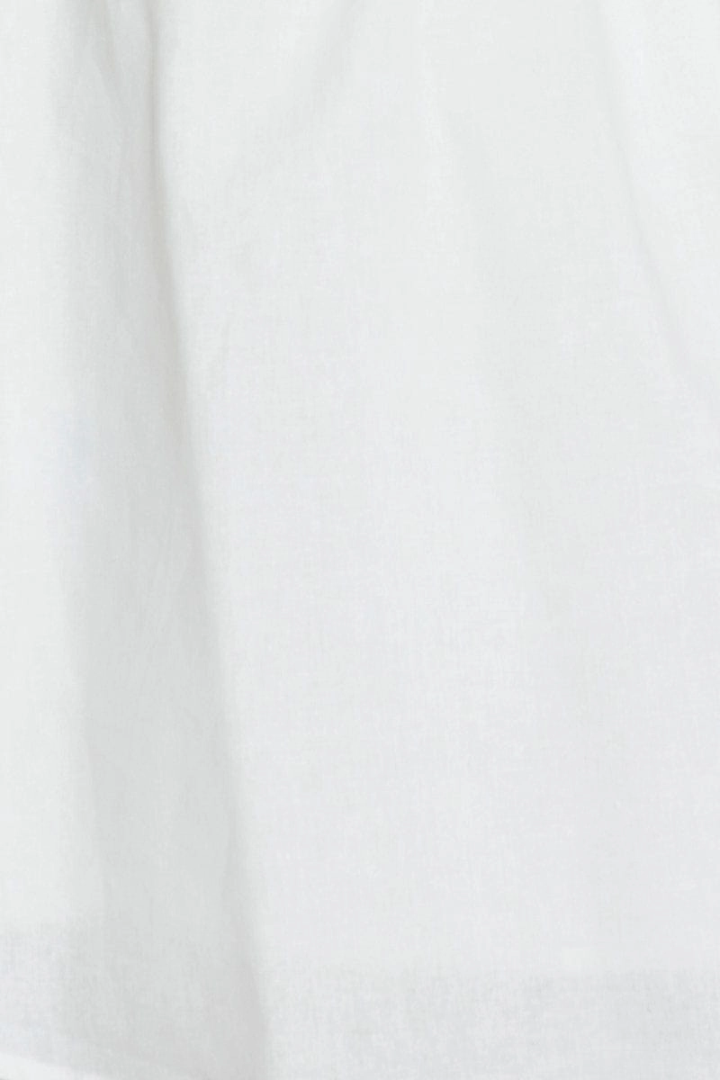 White Mini Dress Sleeveless