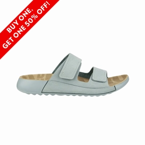 Women's 2nd Cozmo Two Strap Slide - Ice Flower