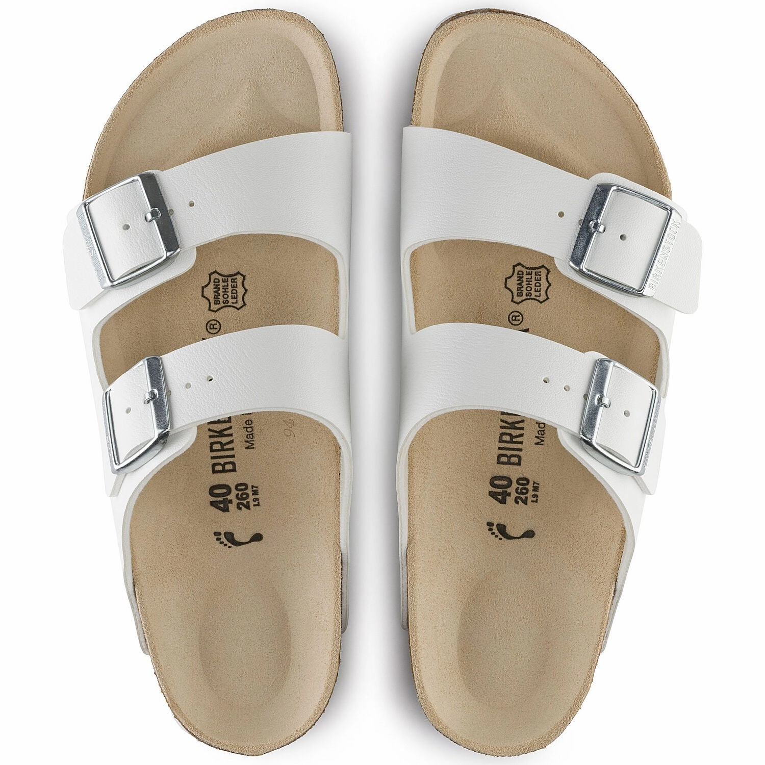 Women's Arizona White Birko-Flor