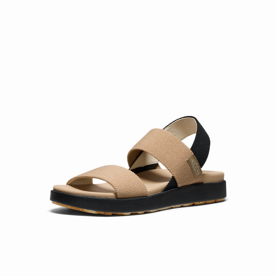 Women's Elle Backstrap Sandal  |  Cornstalk/Black