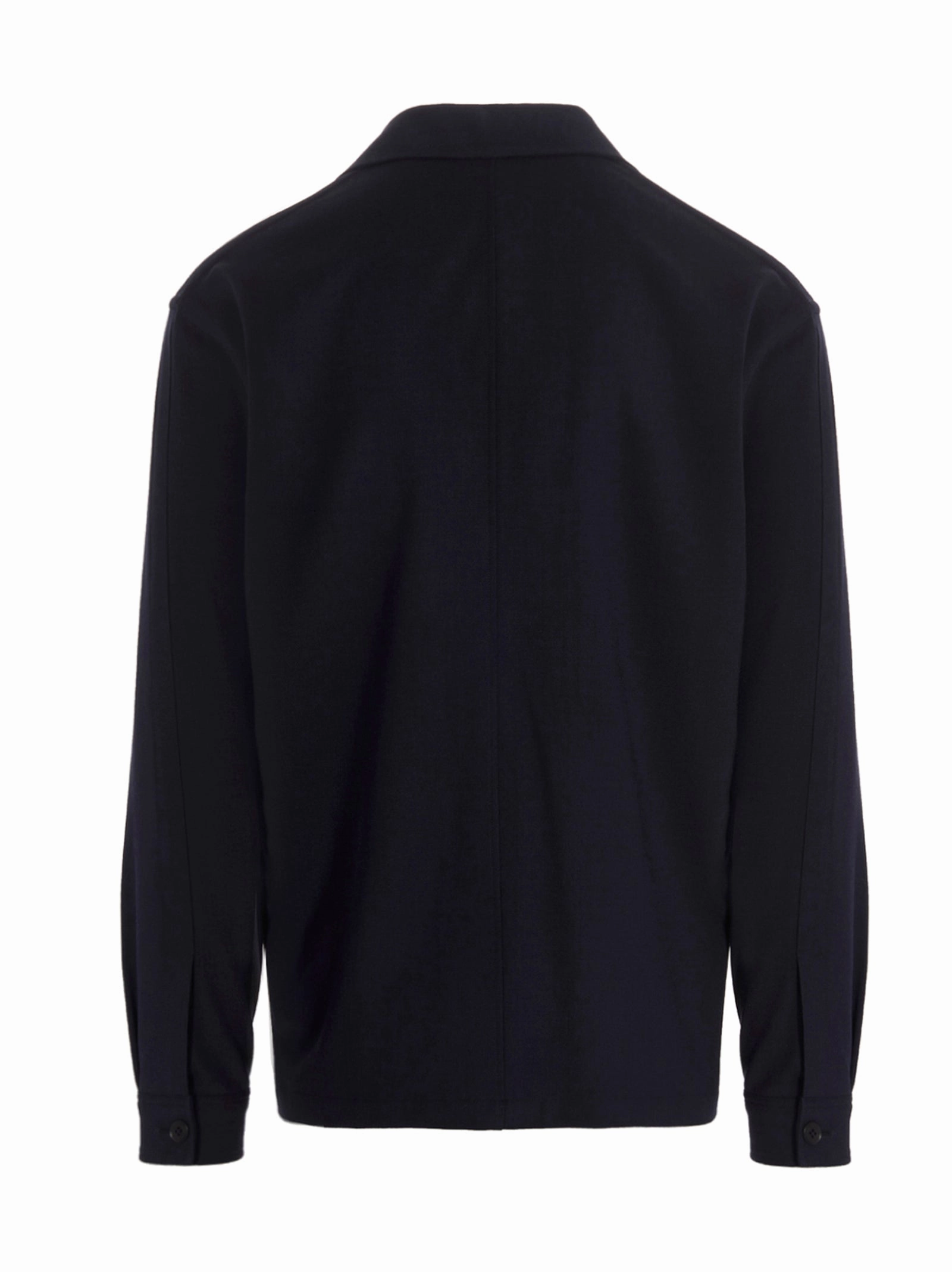 Z Zegna Buttoned Long-Sleeved Jacket
